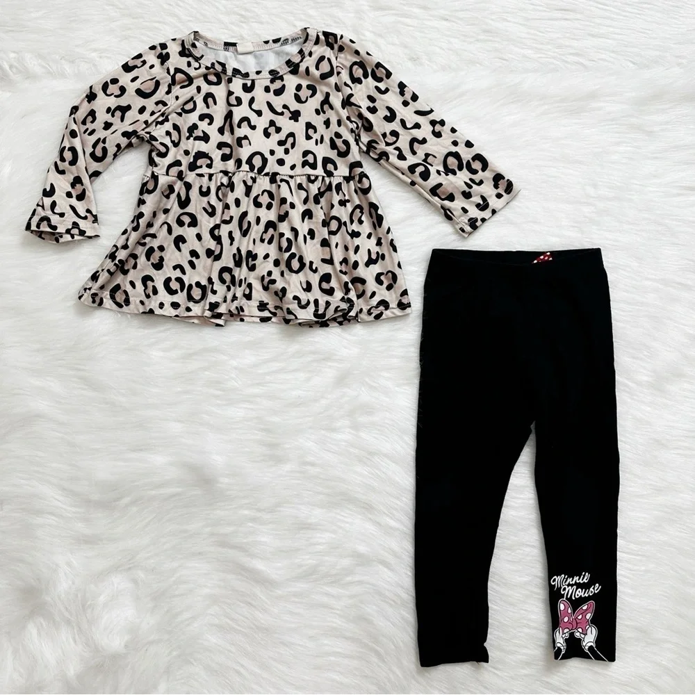 Girls Toddler Size 2T Long Sleeves and Pants Clothes LOT